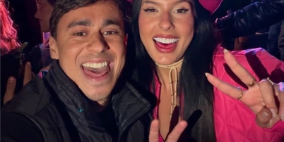 Ana Castela em foto com Nikolas Pereira (PL-MG) Foto: Reprodução/Instagram