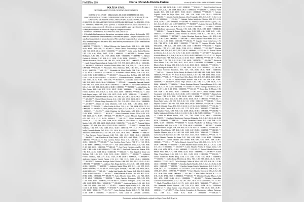 PCDF publica resultado final da prova discursiva do concurso para delegado - destaque galeria