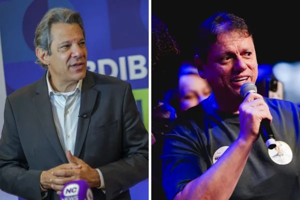 Tarcísio e Haddad entram na "guerra santa" da reta final das eleições