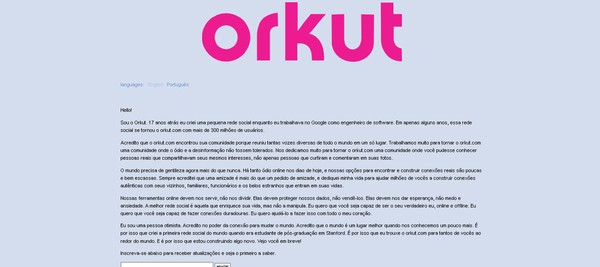 Orkut acabou há 12 anos: relembre recursos que marcaram a rede social