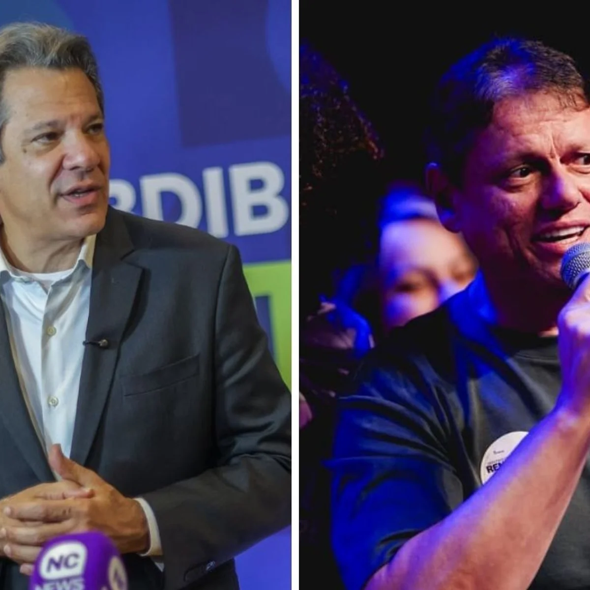 Tarcísio e Haddad entram na "guerra santa" da reta final das eleições