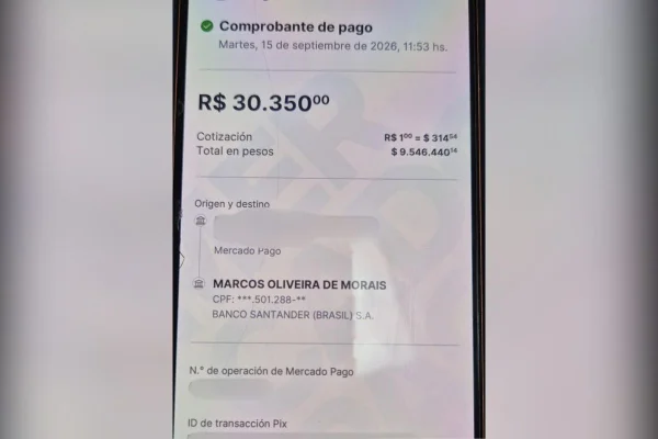 Taxista que debitou R$ 30 mil de argentino alegou que valor foi gorjeta - destaque galeria