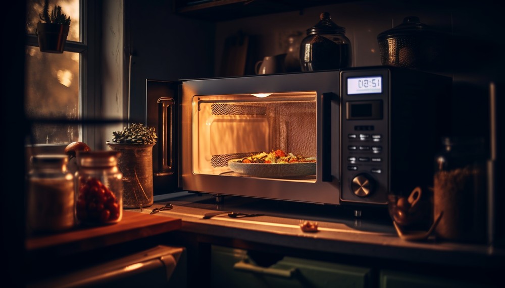 Existe um "macete" para conseguir aquecer a comida no micro-ondas por igual? Descubra — Foto: Reprodução/Freepik (IA)