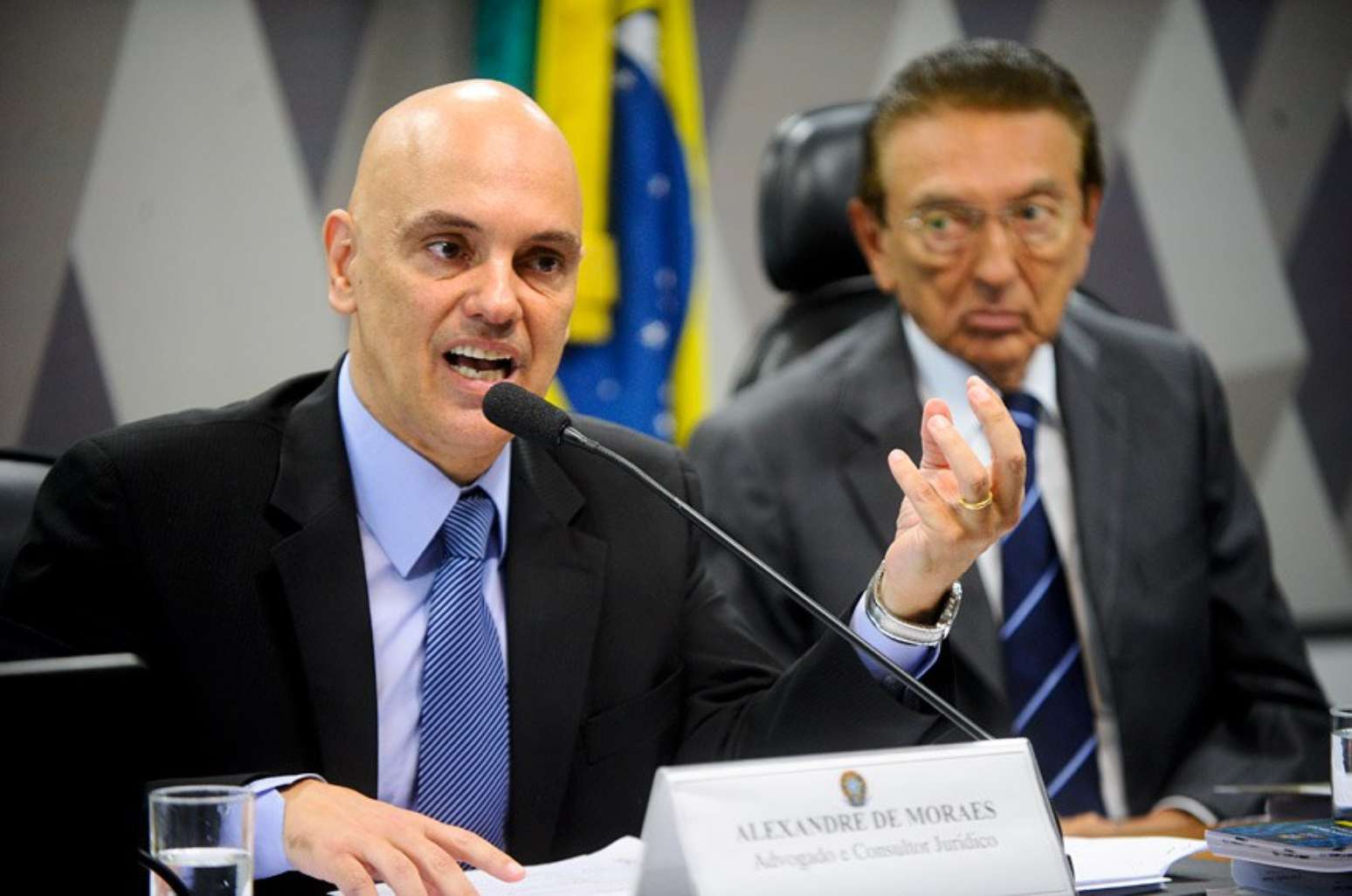 Alexandre de Moraes foi sabatinado por quase 12 horas em 2017