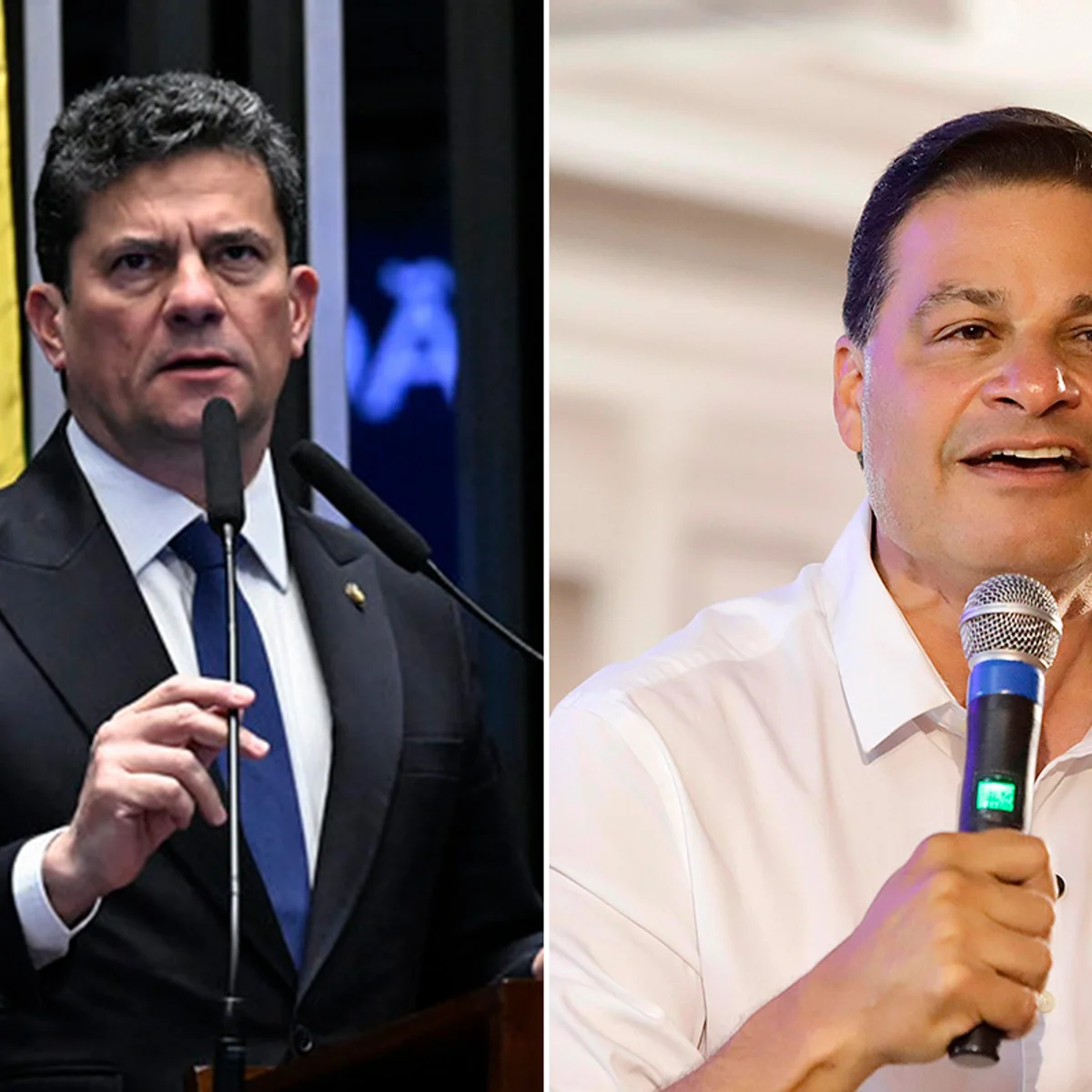 Em debate, Sandro Alex confronta Moro sobre voto em Dino: "Traiu Bolsonaro"