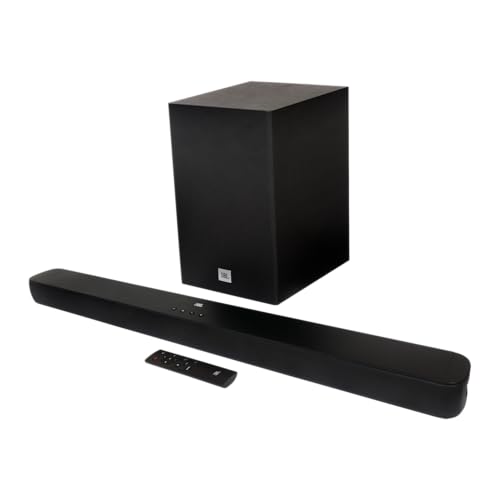 JBL Soundbar Bluetooth Cinema SB180, 2.1 Canais, Subwoofer de 6,5 Sem Fio