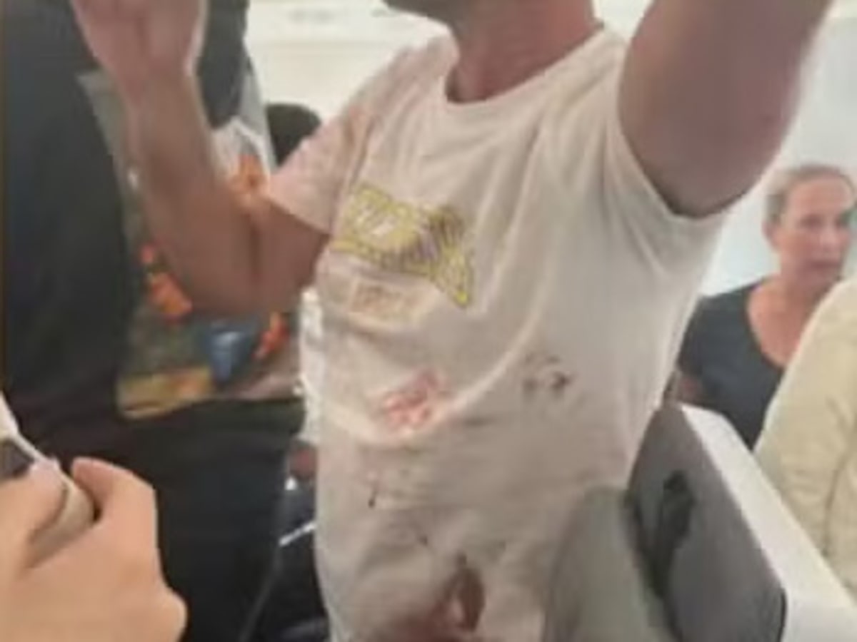 Vídeo: avião balança e passageiros gritam durante voo desviado de Israel por suspeita de terrorismo