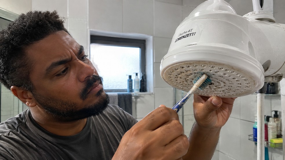10 dicas para limpar os furinhos do chuveiro e melhorar o jato de água
