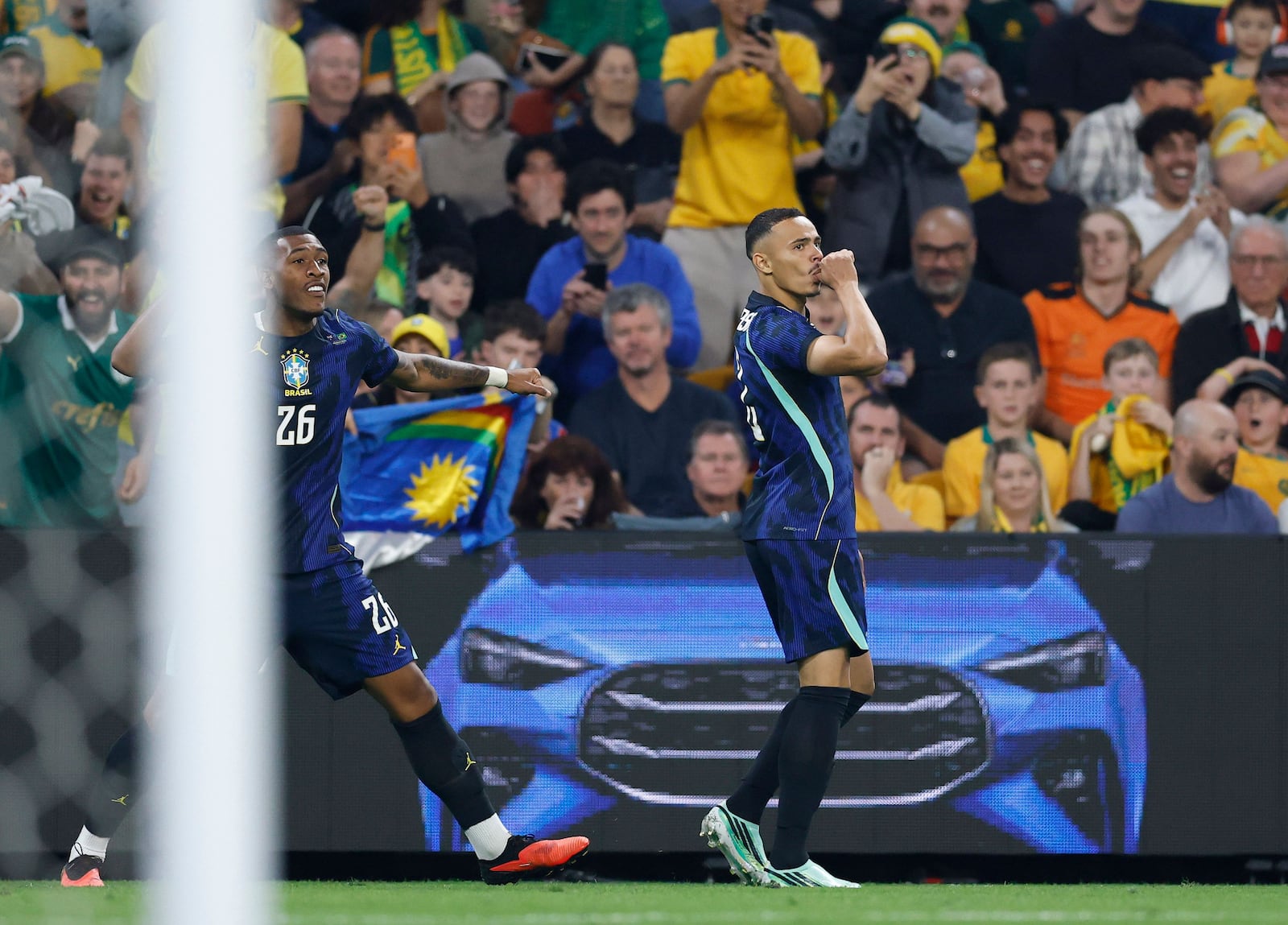 Vanderson fez o primeiro gol do Brasil, Raphinha, Bruno Guimarães e Vinicius Júnior. No 4 a 2, medo pelo fraco desempenho de Otávio Rafael Ribeiro/CBF