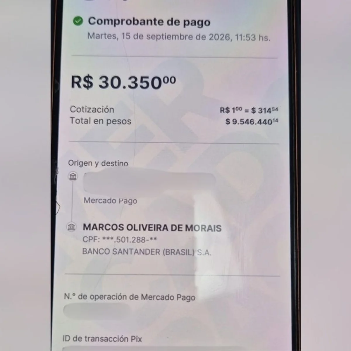 Taxista que debitou R$ 30 mil de argentino alegou que valor foi gorjeta