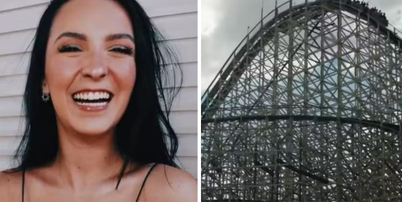 Júlia Bossoni perdeu os movimentos do corpo após andar em montanha-russa Foto: Reprodução/Fantástico/Rede Globo
