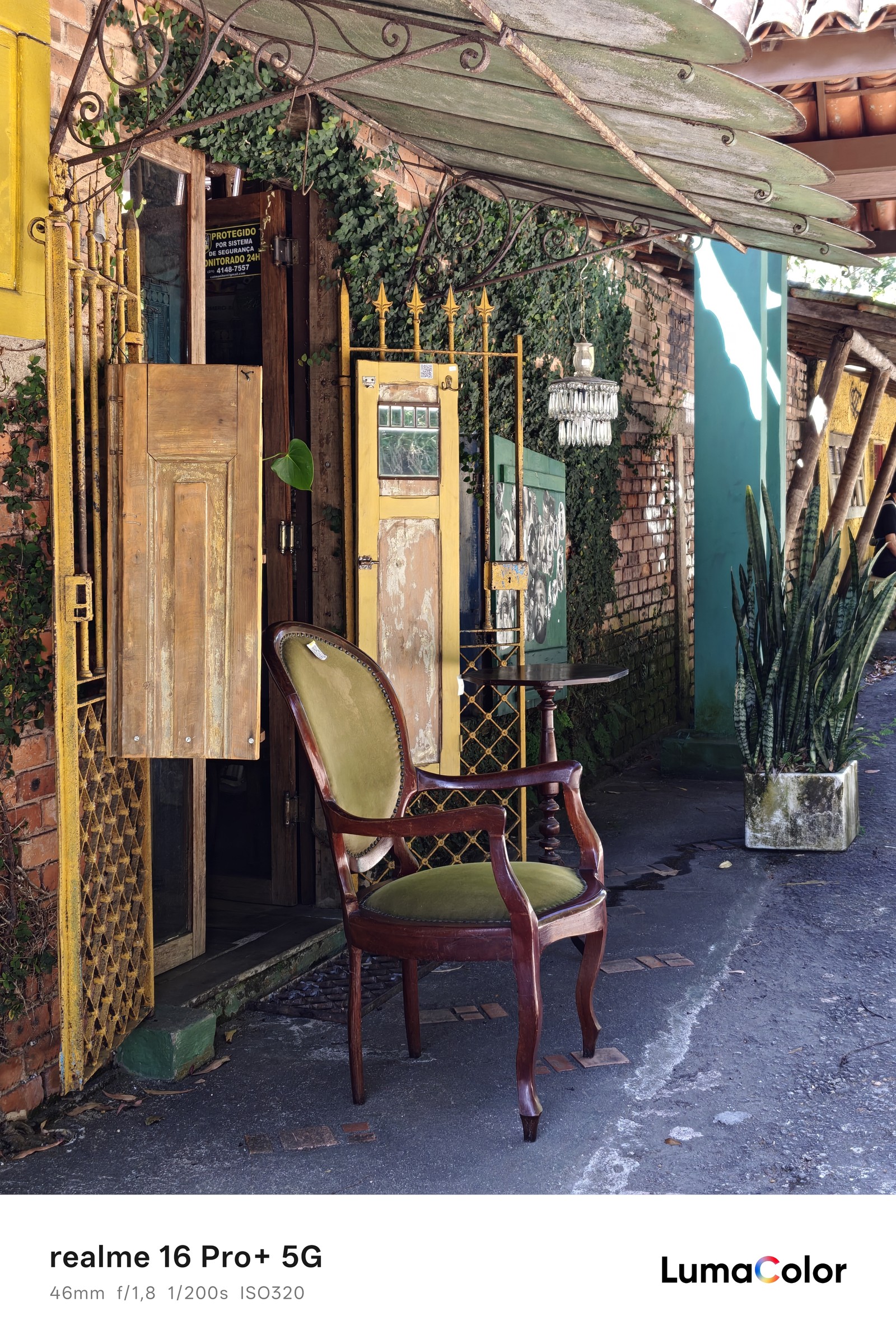 Antiquário; foto tirada com o realme 16 Pro+ — Foto: Ana Letícia Loubak/TechTudo