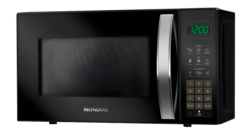 Micro-ondas Mondial 21 L MO-01-21-B (127 V) — Foto: Reprodução/Amazon