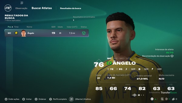Modo Carreira no EA FC 27: 10 melhores promessas brasileiras para ter no time