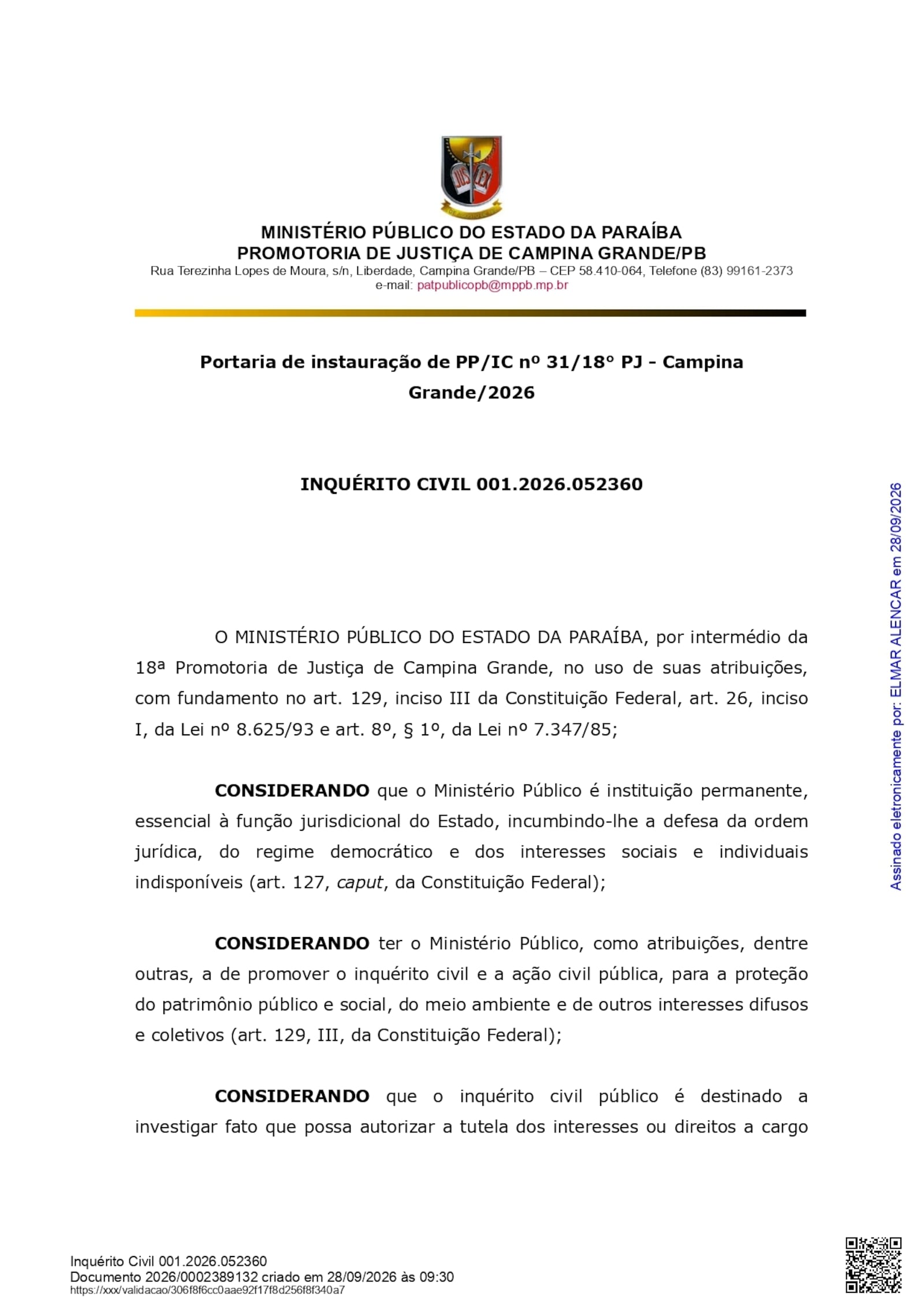 Imagem da matéria: Vereador é alvo de inquérito que vai investigar invasão de hospital e exposição de pacientes