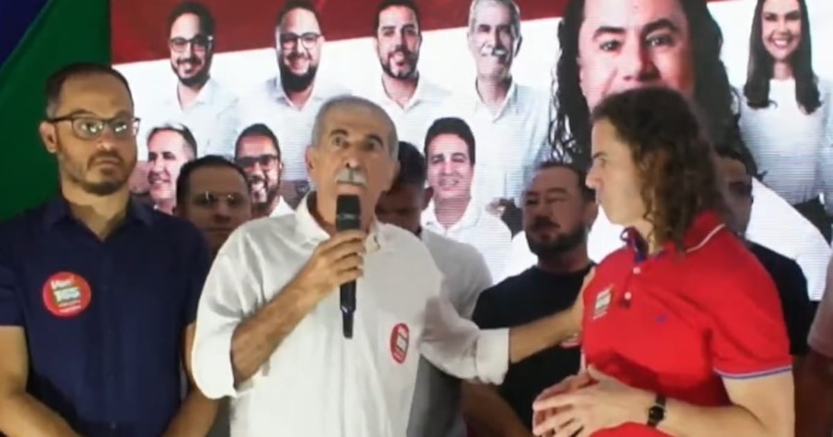 Aliado de Veneziano pede voto para Lucas Ribeiro durante evento de campanha em Cabedelo