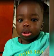 Abdoulaye Dieng morreu após ficar com a cabeça presa entre espelho e barra de ferro em creche do Brás, região central de SP Foto: Reprodução/TV Globo