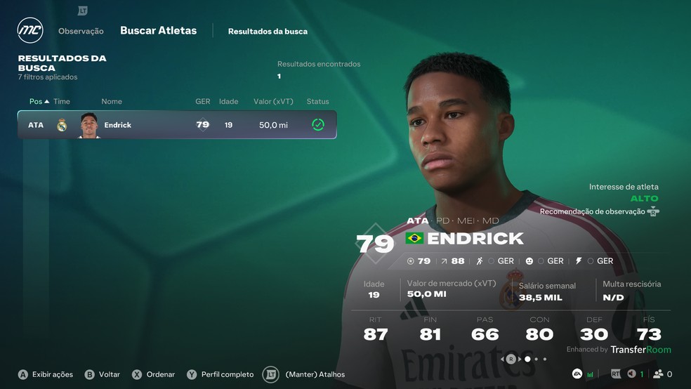Modo Carreira no EA FC 27: 10 melhores promessas brasileiras para ter no time