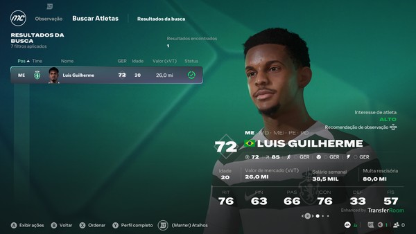 Modo Carreira no EA FC 27: 10 melhores promessas brasileiras para ter no time