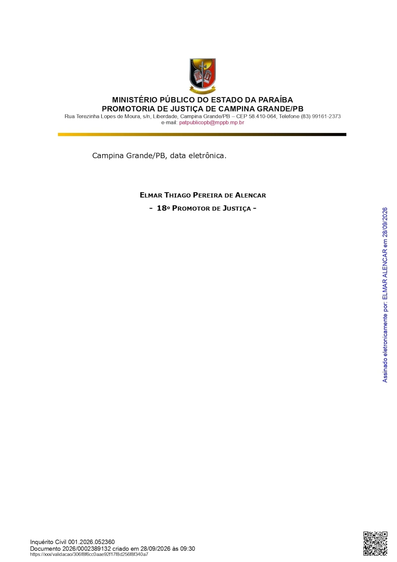 Imagem da matéria: Vereador é alvo de inquérito que vai investigar invasão de hospital e exposição de pacientes