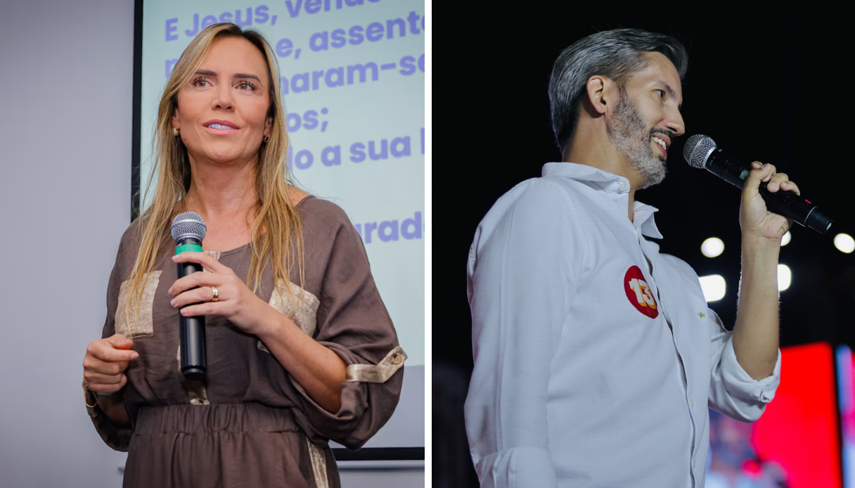 Real Time: Celina Leão tem 52% dos votos válidos, e Leandro Grass, 29%, no 1º turno no DF