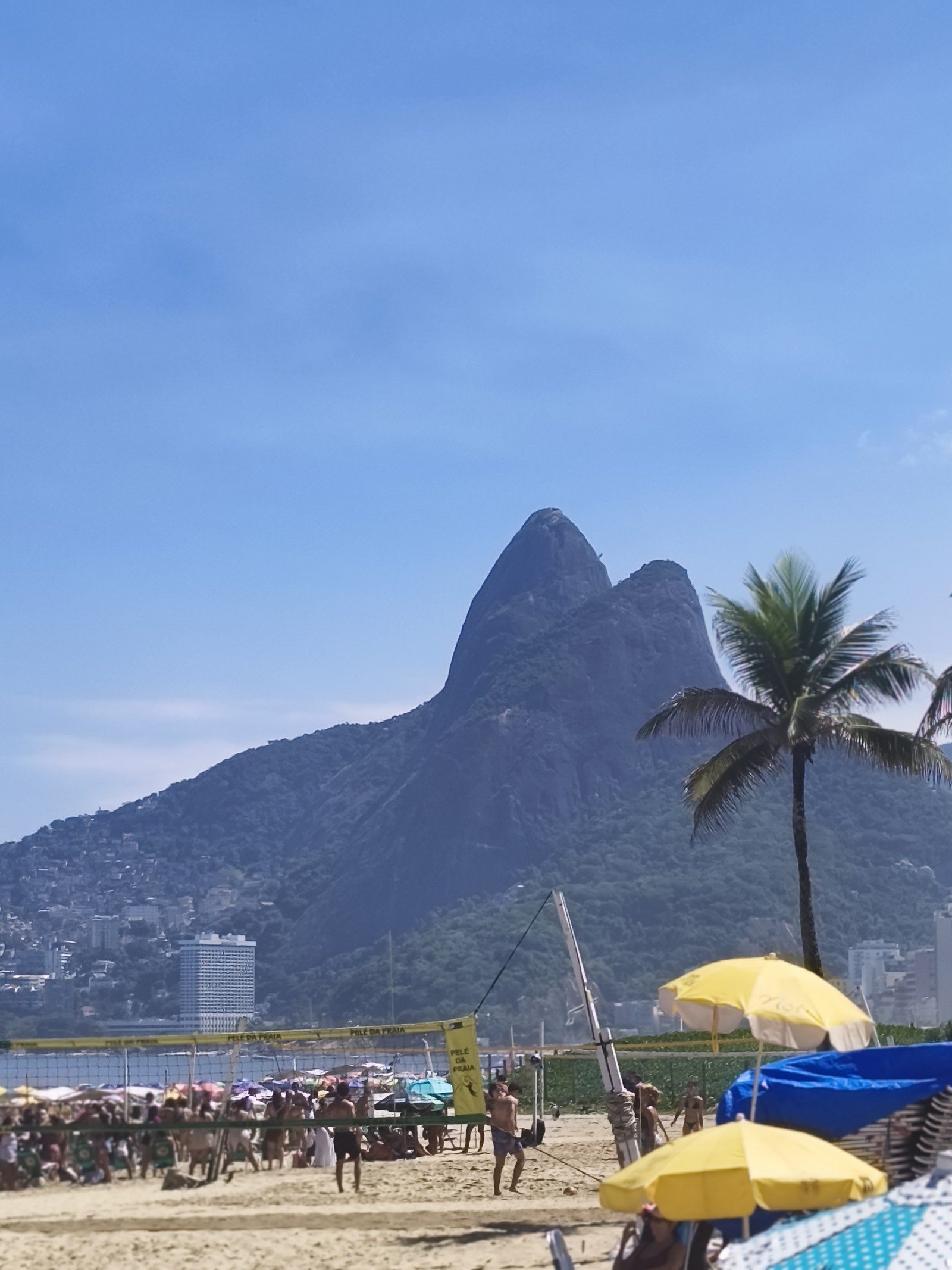 Praia de Ipanema - foto tirada no modo retrato 85 mm — Foto: João Santos/TechTudo