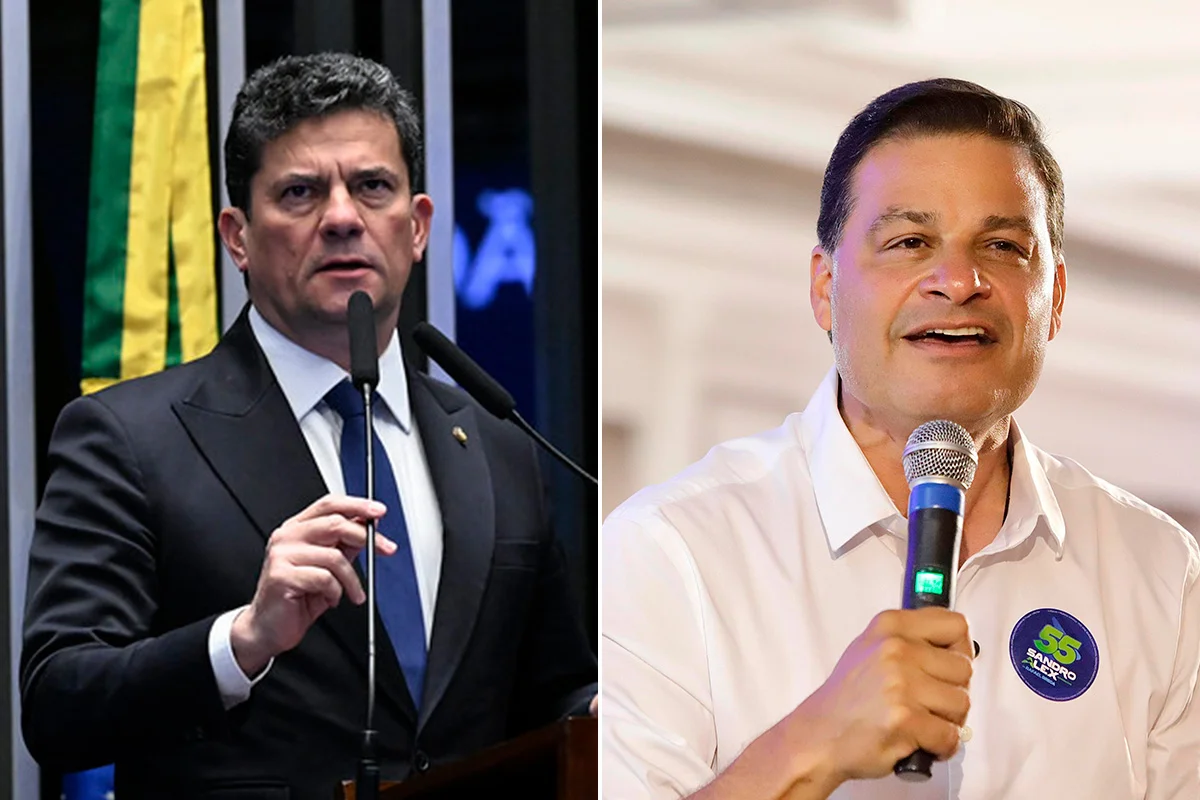 Sergio Moro (PL) e Sandro Alex (PSD)