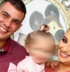 Policial foi preso suspeito de ter matado a esposa a tiros Foto: Reprodução/TV Globo