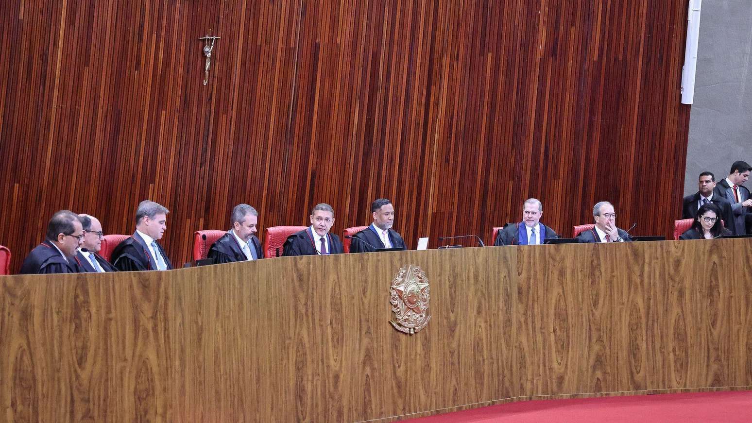 Atualmente, o TSE é presidido por Kassio Nunes Marques