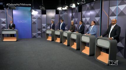 Debate com os candidatos ao Governo do Maranhão – Bloco 1
