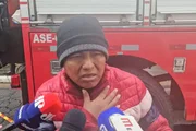 Herbert Chino, pai de 2 crianças que estavam em casa afetada por desabamento
