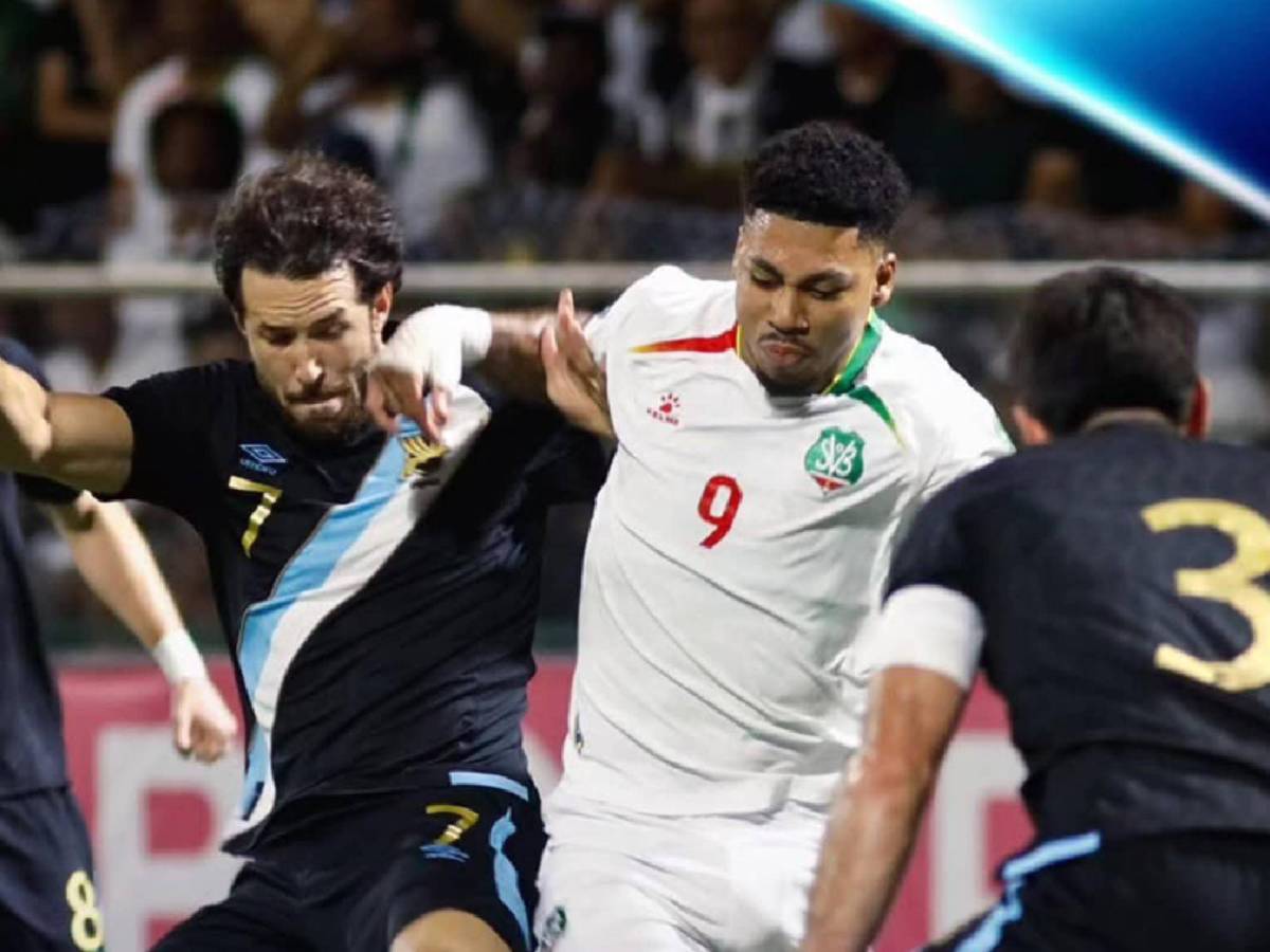¡Sorpresa total! Guatemala frena a Surinam y pone al rojo vivo el grupo de Honduras
