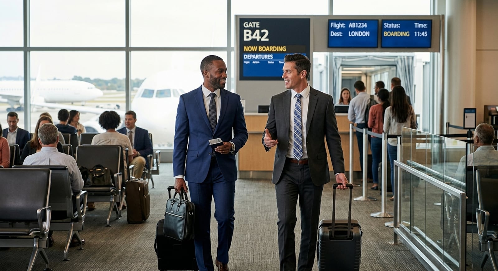 Brasil ocupa a 10ª posição no ranking global de gastos com viagem corporativa Imagem gerada por IA/Gemini
