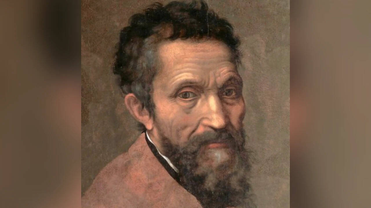 Citação do dia de Michelangelo: "Se estou mais vivo porque o amor me queima e carboniza, como uma fogueira... aquele que me derruba é minha salvação, e quanto mais ele me cicatriza, mais me revigoriza"