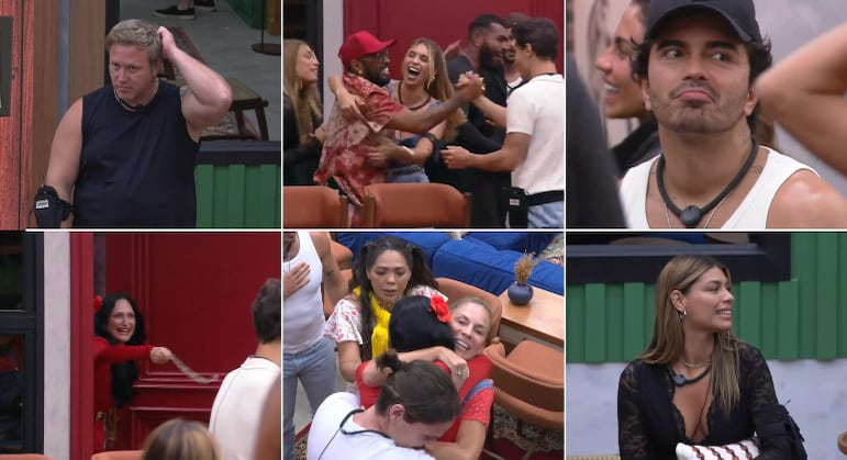 Tina Calamba sobe em cima da mesa durante treta com Daniel Erthal e dispara: “Você queria me beijar”