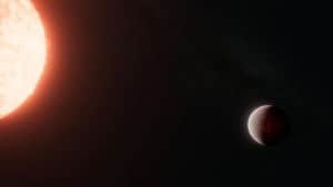 Planeta coberto de lava desafia cientistas ao manter atmosfera contra todas as expectativas