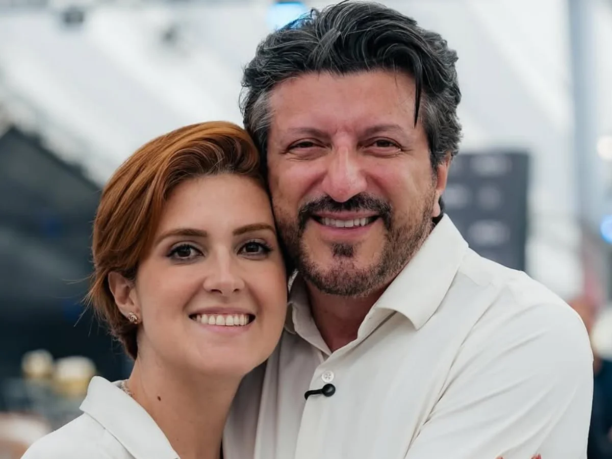 Viúva de Lito Sousa se emociona em homenagem ao marido: "Senti sua energia"