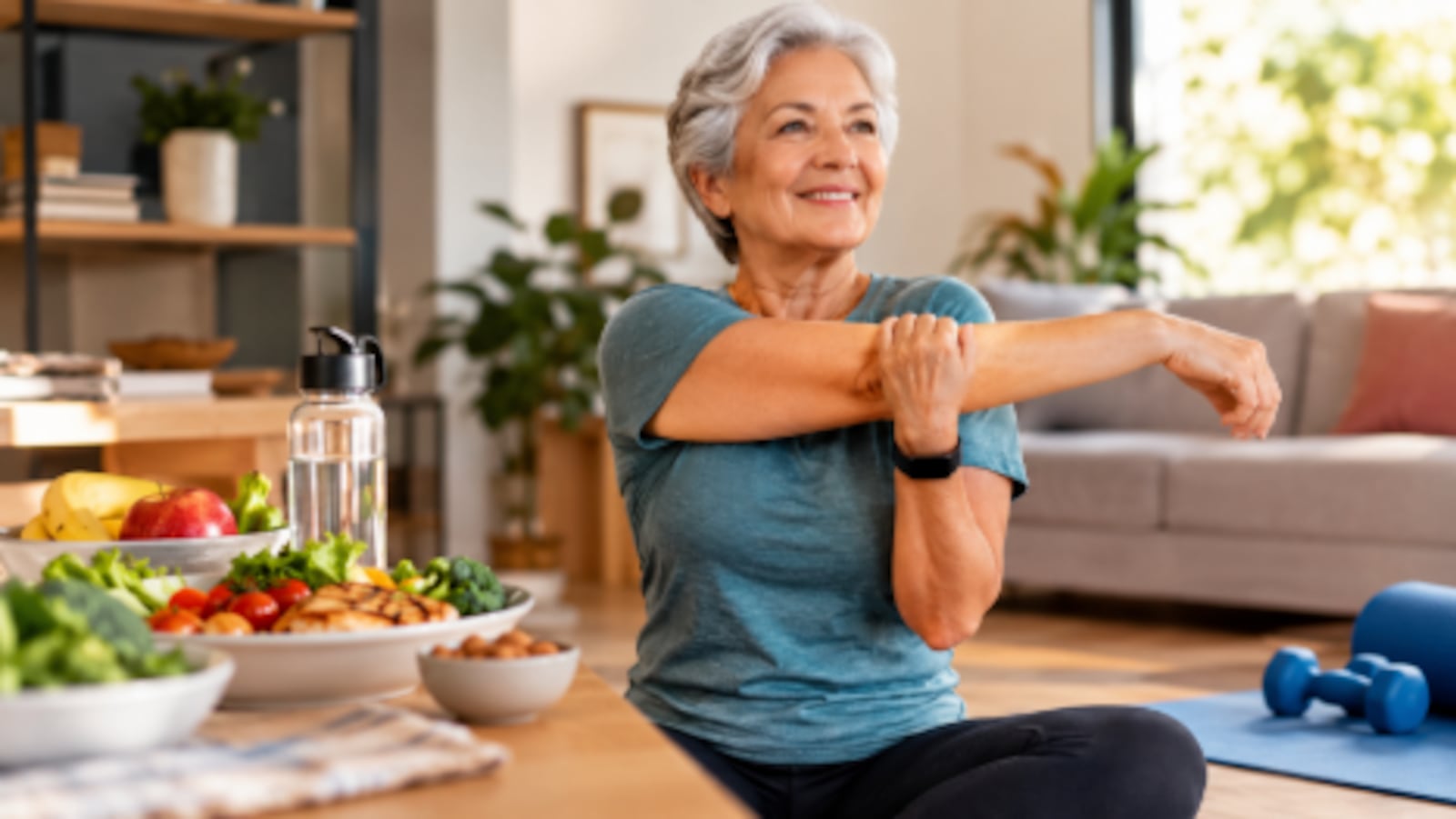 Na terceira idade, o foco não deve ser apenas perder peso, mas manter a força muscular, a mobilidade e a qualidade de vida. IA/ChatGPt