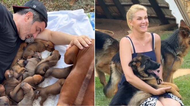 Ana Hickmann comemora ao lado de Edu Guedes: ‘Que eu nunca perca a capacidade de agradecer’