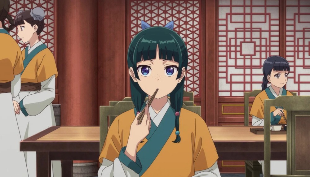 Diários de uma Apotecária (2023) está entre os melhores anime seinen para assistir em 2026 — Foto: Divulgação/TMDB