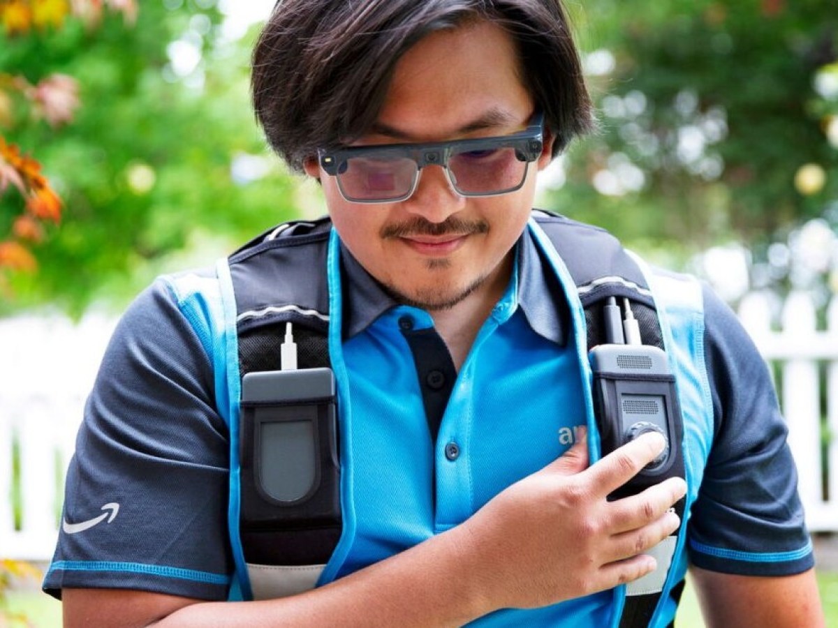 Óculos Inteligentes de Entregador da Amazon Tirarão Fotos de... Tudo?