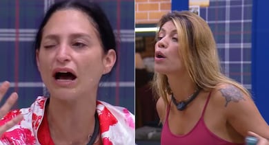 Tina Calamba sobe em cima da mesa durante treta com Daniel Erthal e dispara: “Você queria me beijar”