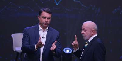Lula desafiou Flávio Bolsonaro a revelar seu sigilo telefônico e bancário durante debate Band/Estadão. Foto: Werther Santana/Estadão / Estadão