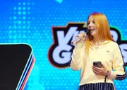 A colunista do Metrópoles Games, Ananda Leonel, também participou do evento, conduzindo a programação do Palco Principal