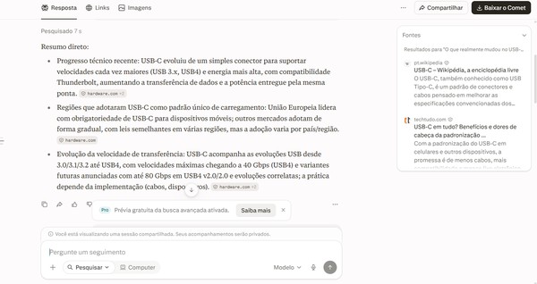 Perplexity + ChatGPT: como usar as duas IAs juntas para pesquisar melhor