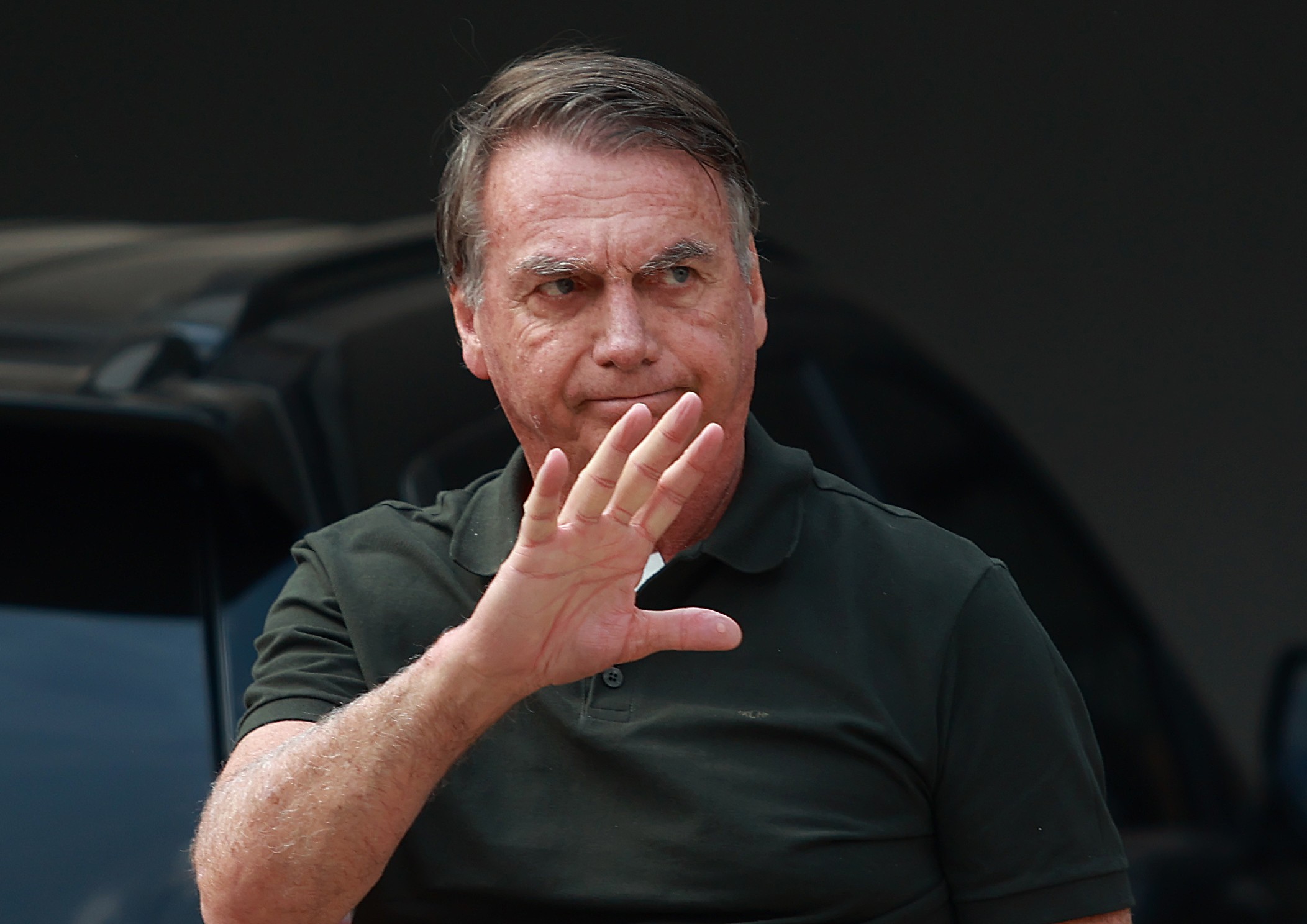 A reação de Jair Bolsonaro à derrota de Flávio