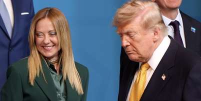 Meloni e Trump t&ecirc;m rela&ccedil;&atilde;o de 'amizade' Foto: ANSA / Ansa - Brasil