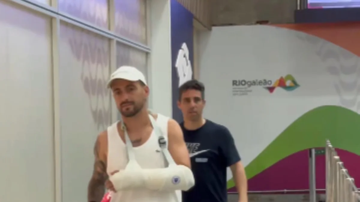 "Força, fé e seguimos", diz Arrascaeta antes de cirurgia no braço esquerdo
