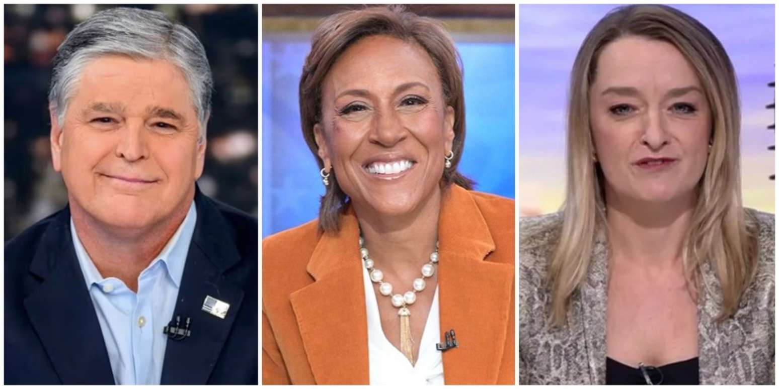 Sean Hannity, Robin Roberts e Laura Kuenssberg est&atilde;o entre os &acirc;ncoras de telejornais com maiores sal&aacute;rios